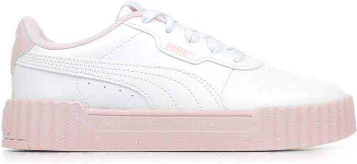 PUMA Carina 3.0 Cutie PS Meisjes Sneakers White-Rose Mauve