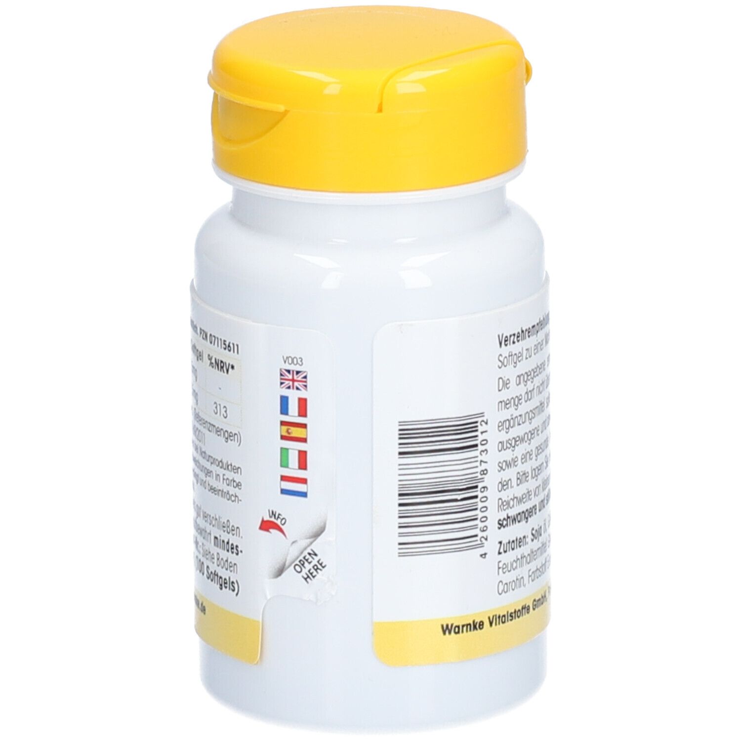 WARNKE Beta-Carotin 15 mg natürlich