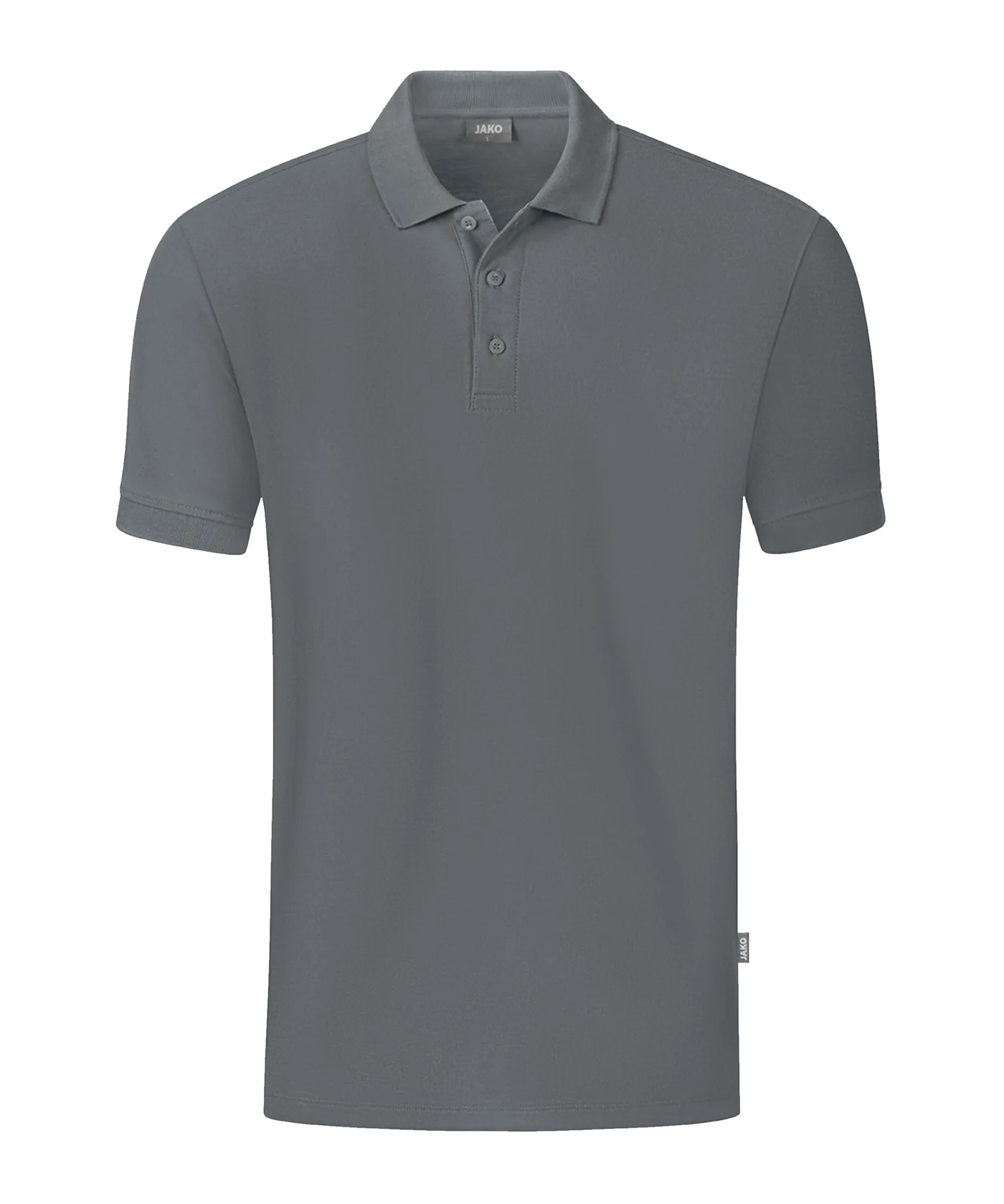 JAKO Organic Polo Shirt Grau F840