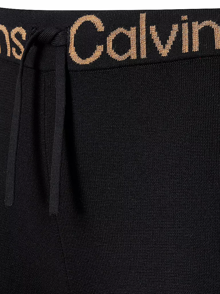 CALVIN KLEIN JEANS Jogginghose schwarz