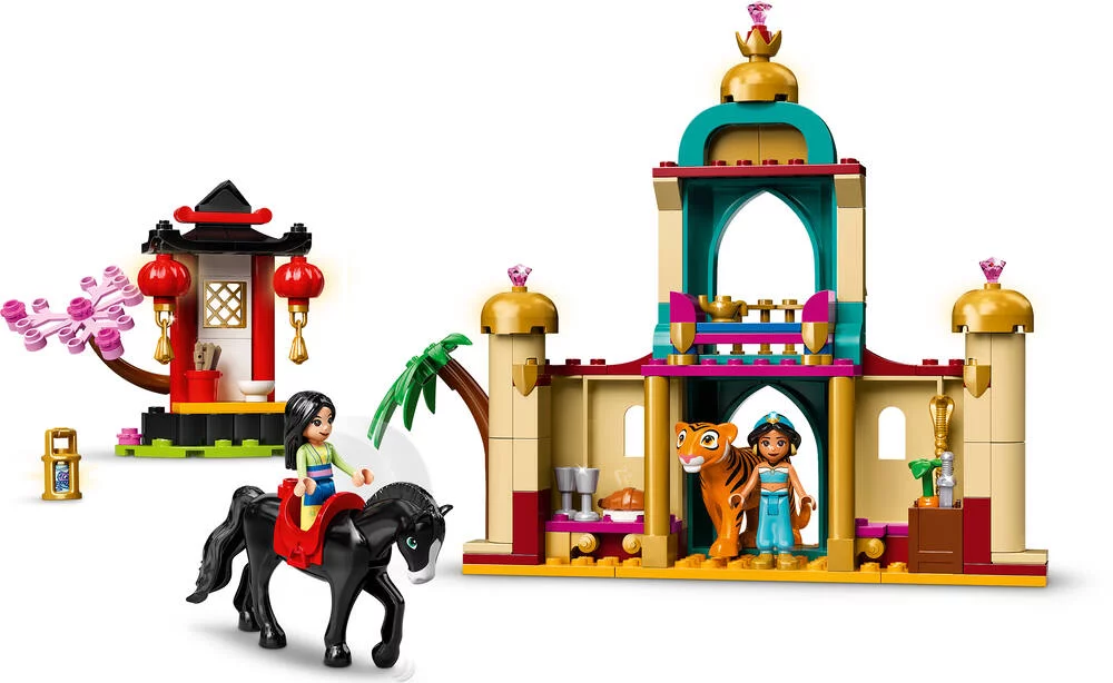 LEGO®DISNEY 43208 -  L’AVENTURE DE JASMINE ET MULAN
