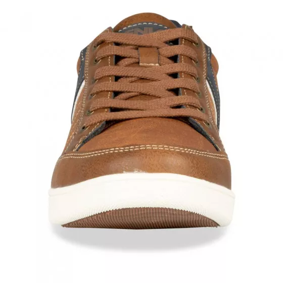 Baskets MARRON DENIM SIDE