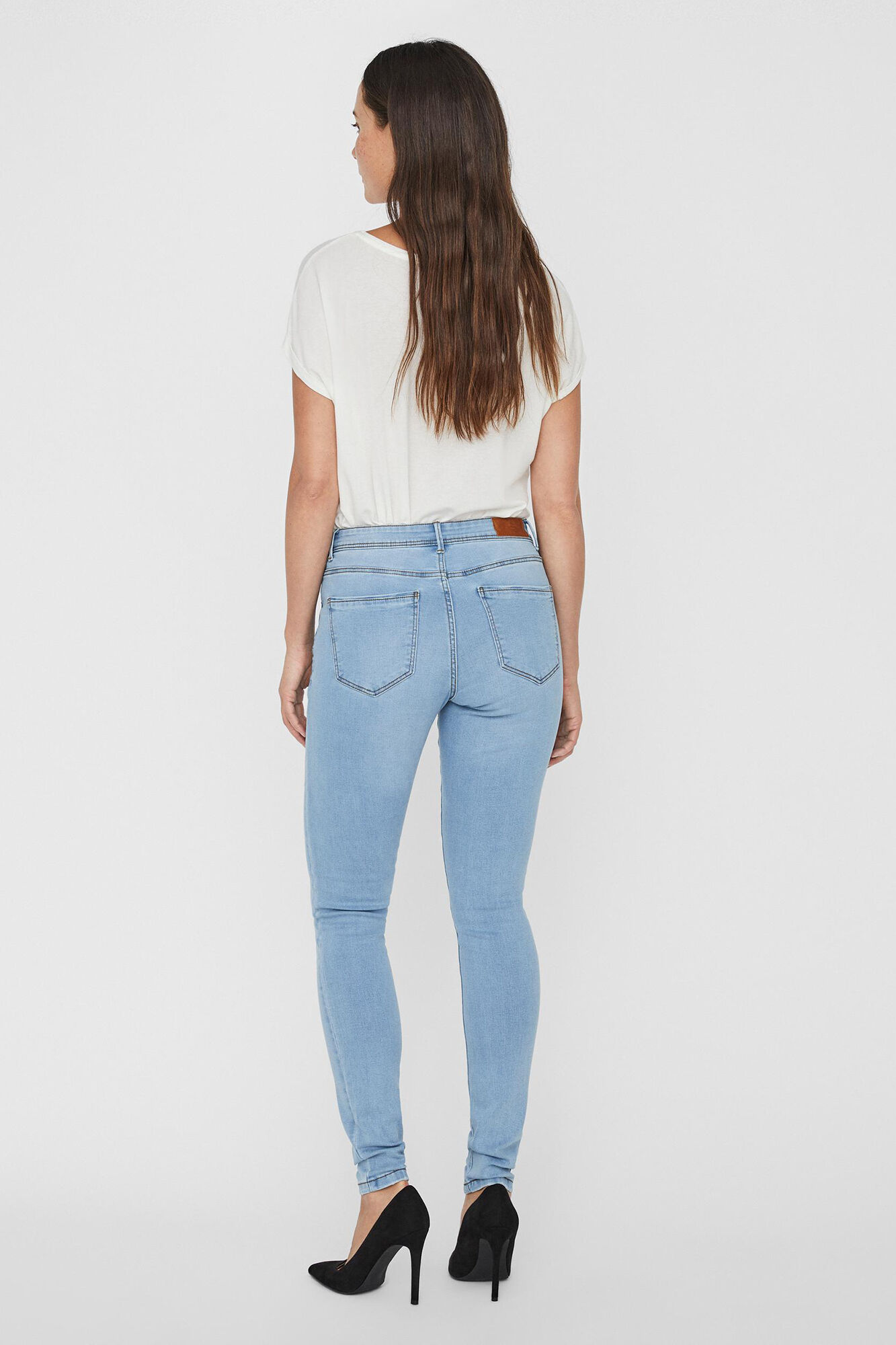 Calça jeans skinny - Azul