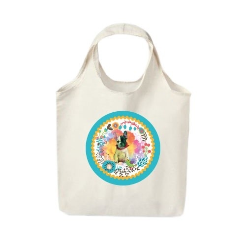 Bolsa personalizada em patchwork multicolorida