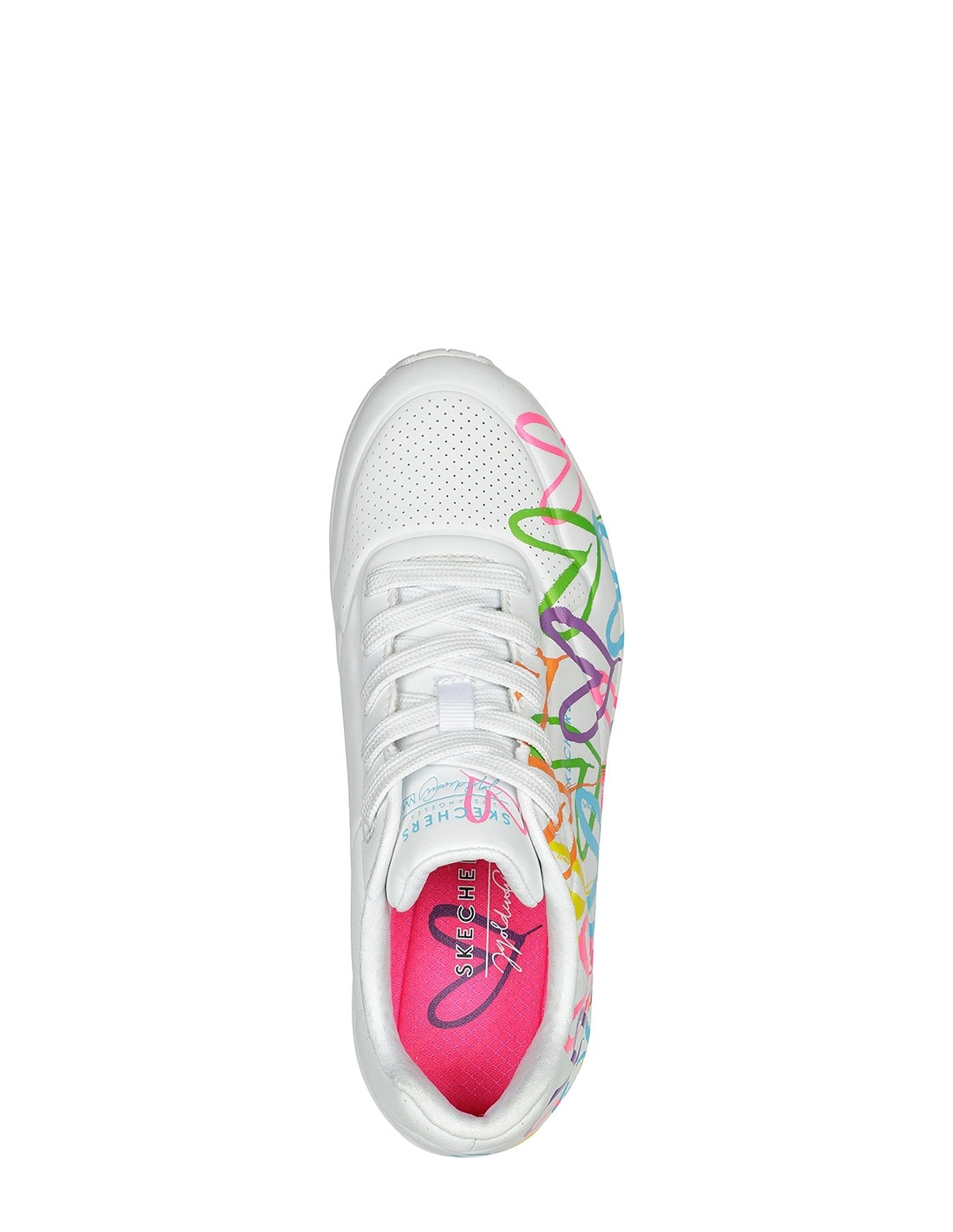 skechers Basket de ville femme uno - highlight love blanche