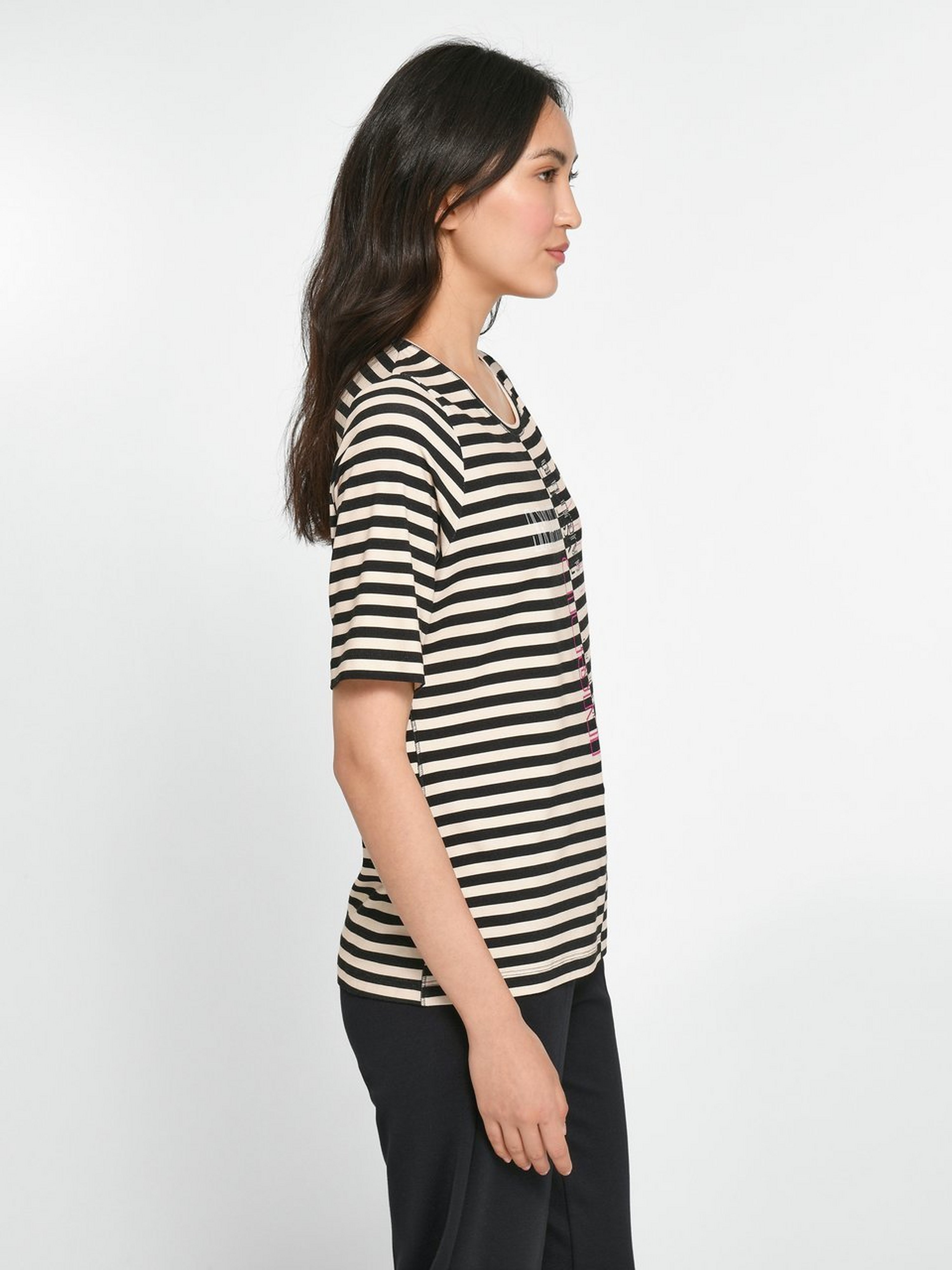Rundhals-Shirt