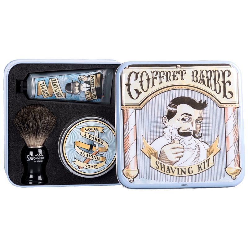 La Savonnerie de Nyons - Rasurset in Metallbox