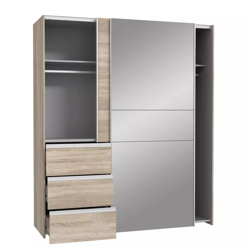 Schwebetürenschrank Winn2 170 x 200 cm
