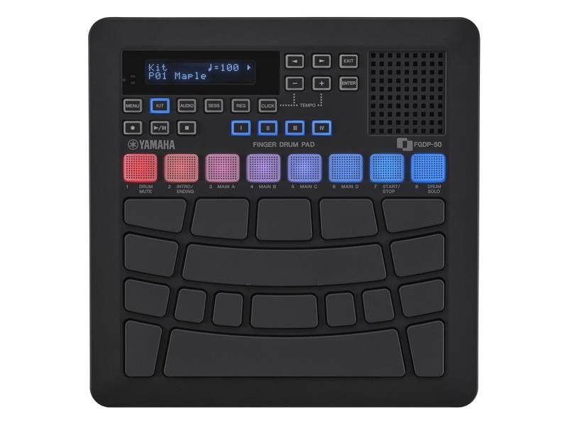 Yamaha Sampling Pad FGDP-50 Ultimatives Finger-Drum-Pad mit ergonomischem Design
