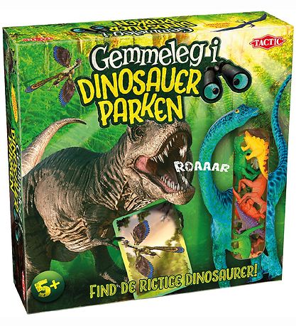 TACTIC Br?tspil - Gemmeleg I Dinosaurparken - Dansk