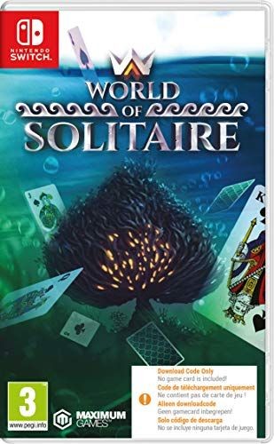 World of Solitaire (Code in a Box)- Nintendo Switch
