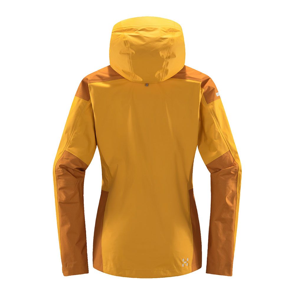 Haglöfs L.I.M RUGGED GTX - Veste Femme sunny yellow/desert yellow
