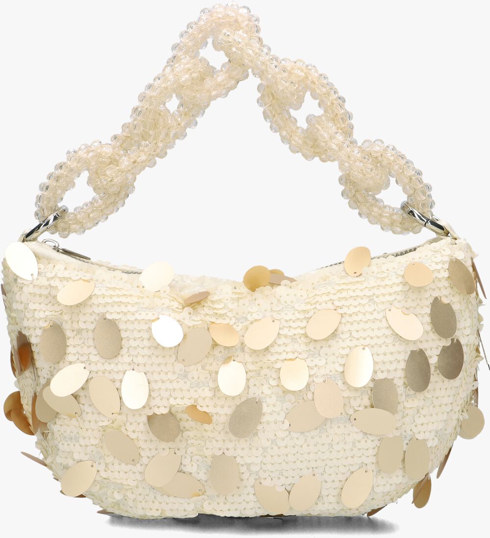HVISK beige hvisk schoudertas tori sequins