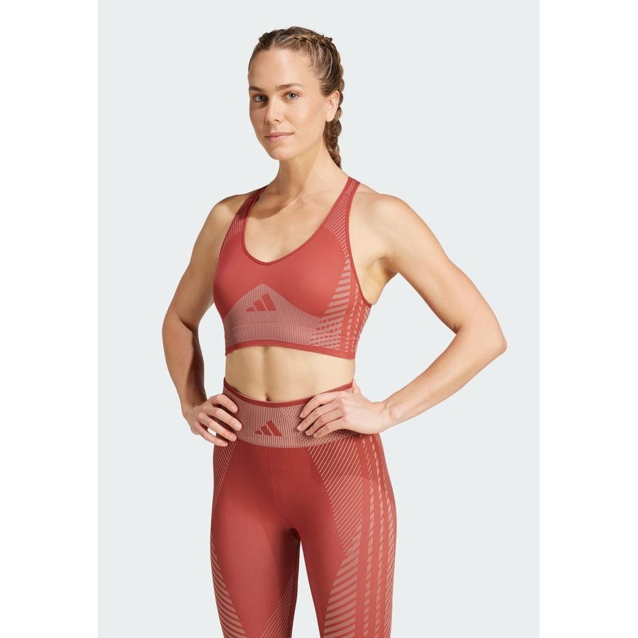 Adidas Brassière AEROKNIT Training Maintien léger