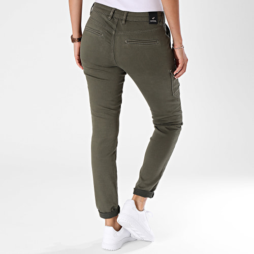 Pantalon Cargo Femme Dera Vert Kaki