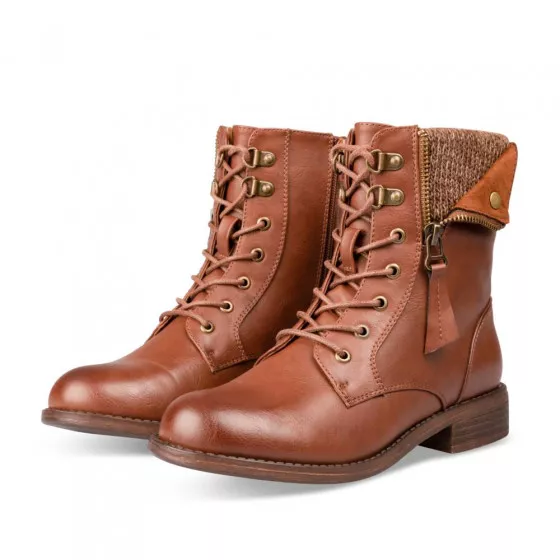 Bottines COGNAC MERRY SCOTT