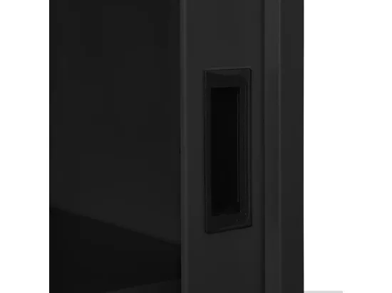 Armoire à portes coulissantes Anthracite 90x40x90 cm Acier