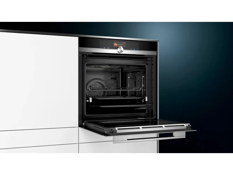 Siemens HB676G1S6S med Home Connect og pyrolytisk selvrens og  stegetermometer