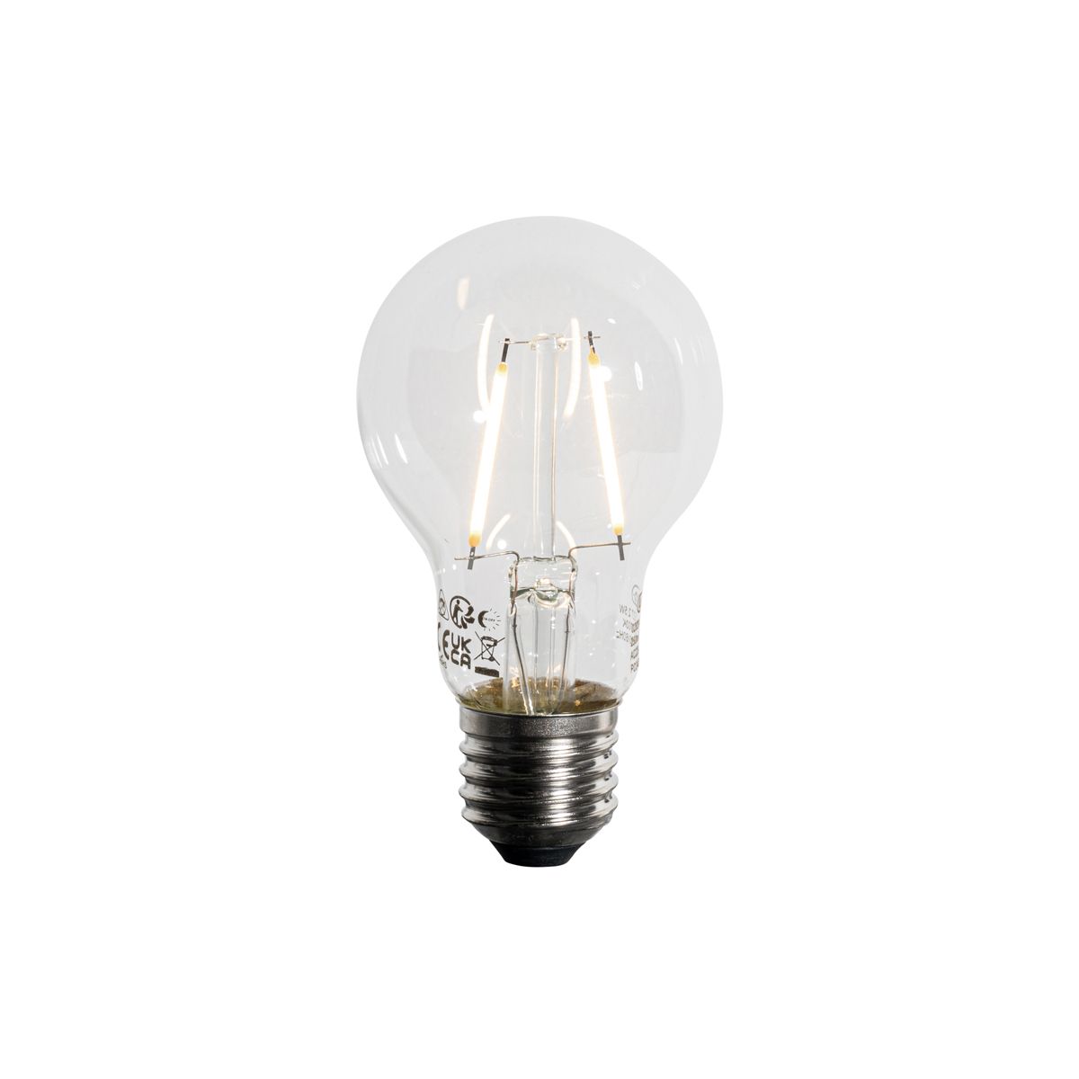 E27 LED lamp A60 schemersensor 2,5W 250 lm 2700K