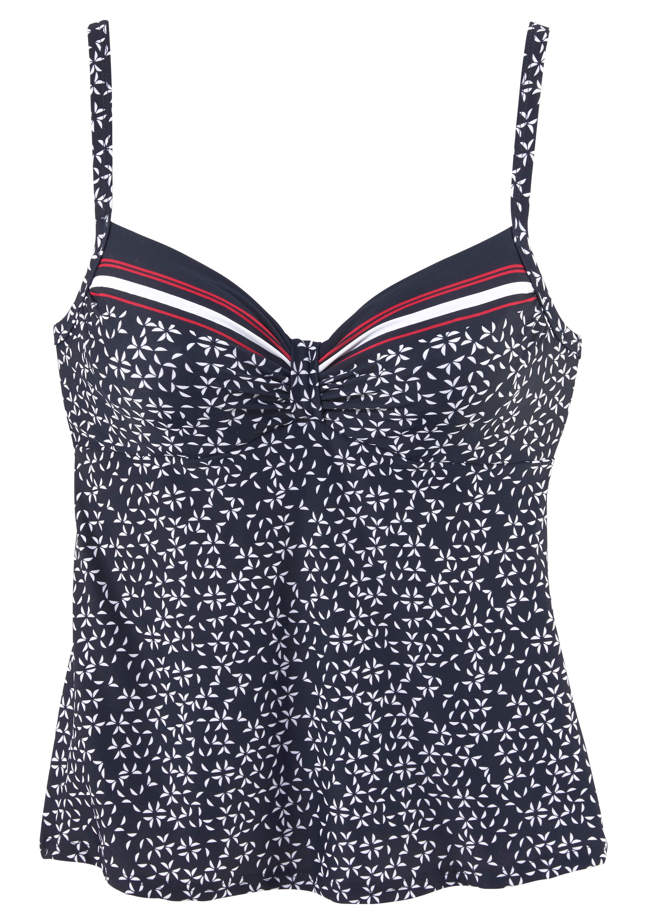 LASCANA Bügel-Tankini-Top »Minimal« in bauchbedeckender Form