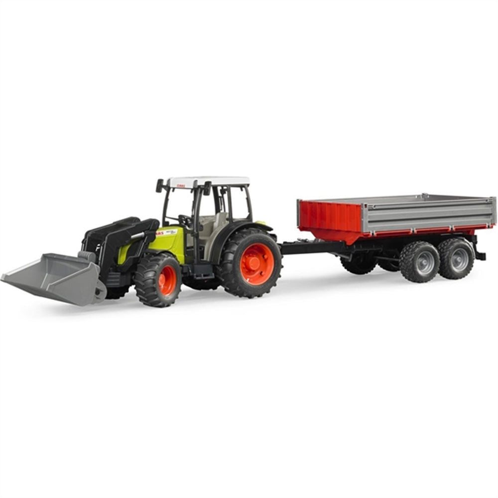 Claas Nectis 267F m. Frontlæsser og Tipp Trailer