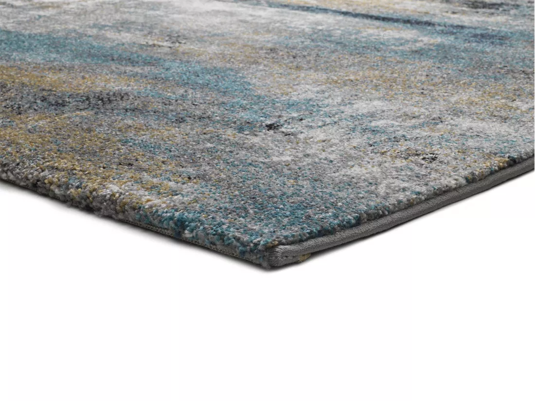 Tapis intérieur - abstrait - multicolore - 140 x 200 cm - KALIA