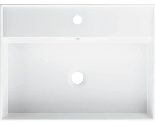 Jungborn QUATTRO wastafel 61 x 46 cm glanzend wit
