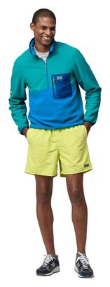 Pull Polaire Patagonia Microdini 1/2 Zip Bleu