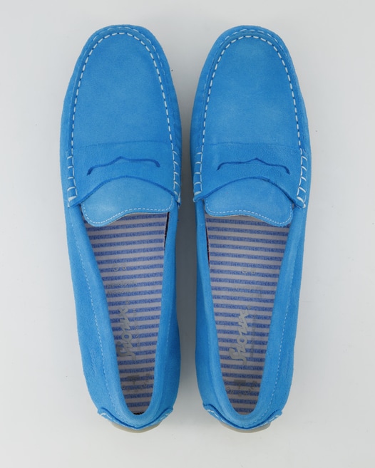 Sioux Carmona-700 Mokassins in Blau