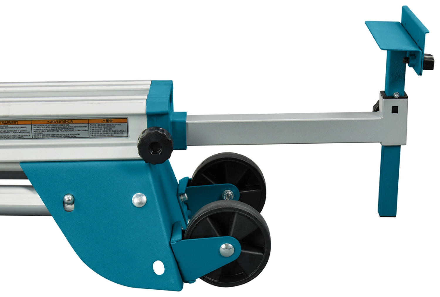Makita DEBWST06 onderstel met wielen voor afkort- en verstekzagen - 2550mm