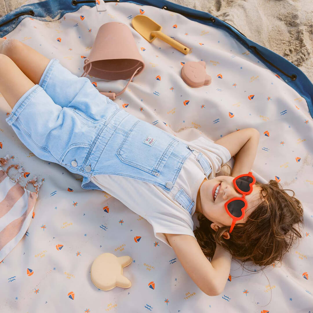 play&go waterdicht speelkleed en opbergzak noomad outdoor - magical da