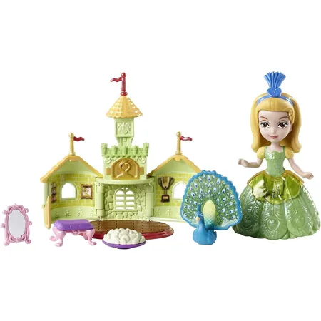 Mattel Disney Prinzessin Amber & Praline, der Pfau
