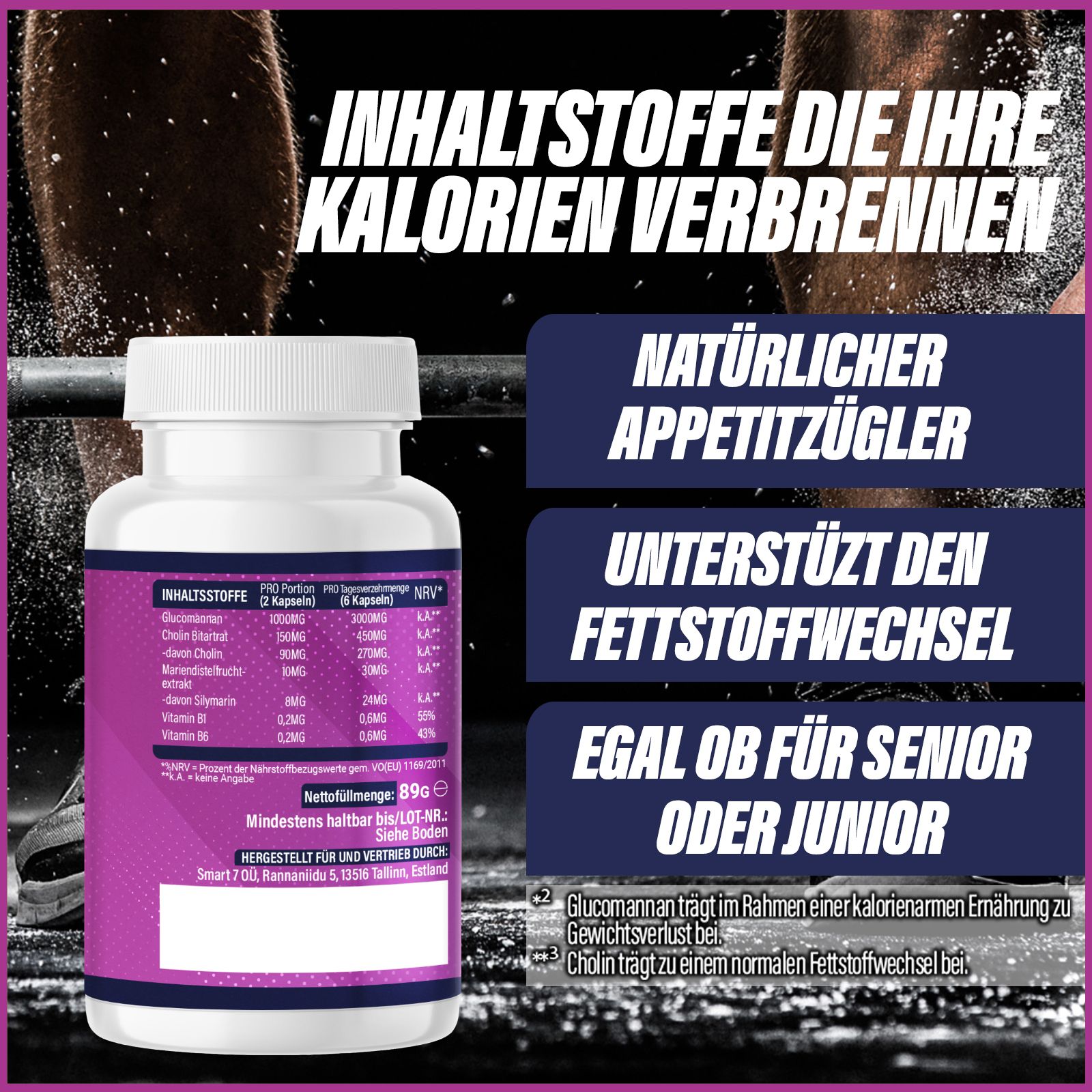 Saint Nutrition® | Figur Komplex | Kapseln zum Abnehmen