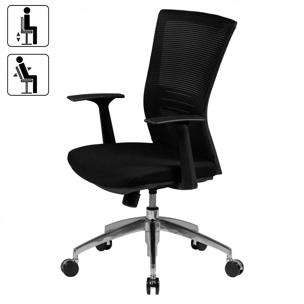 Bürostuhl Elche Schwarz