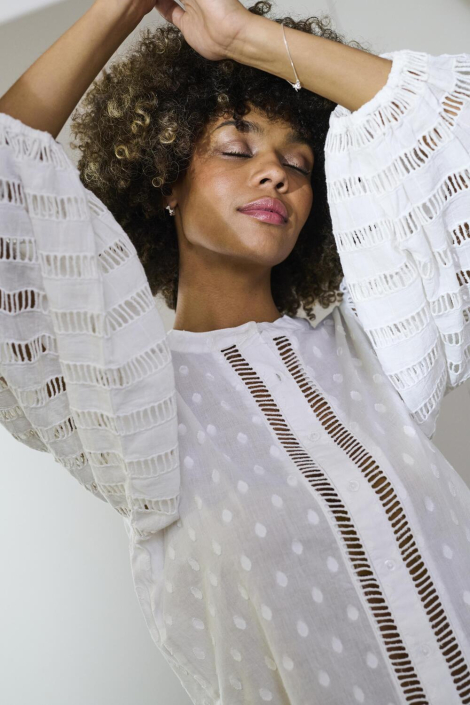 Culture witte dames blouse