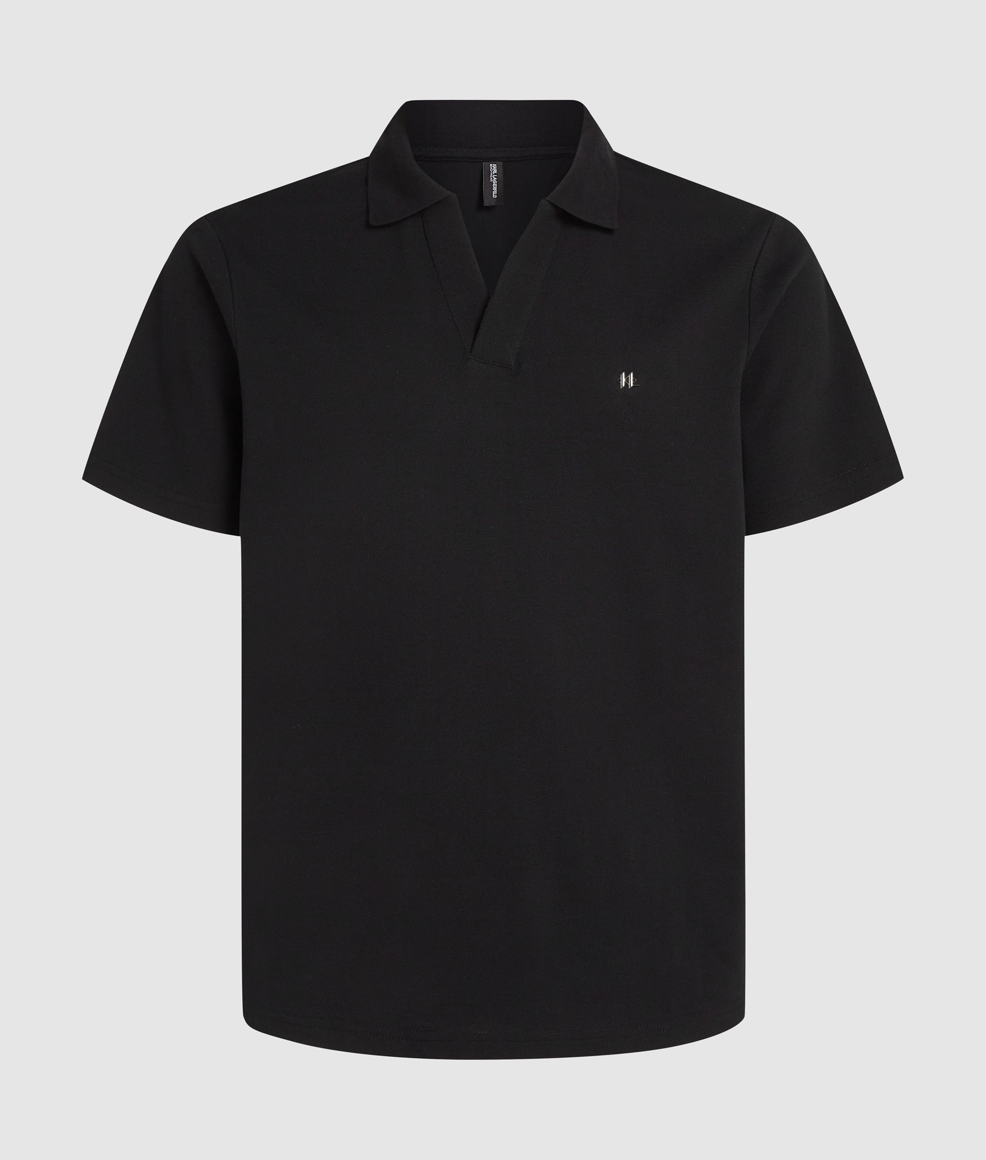 Monogram pin Polo shirt