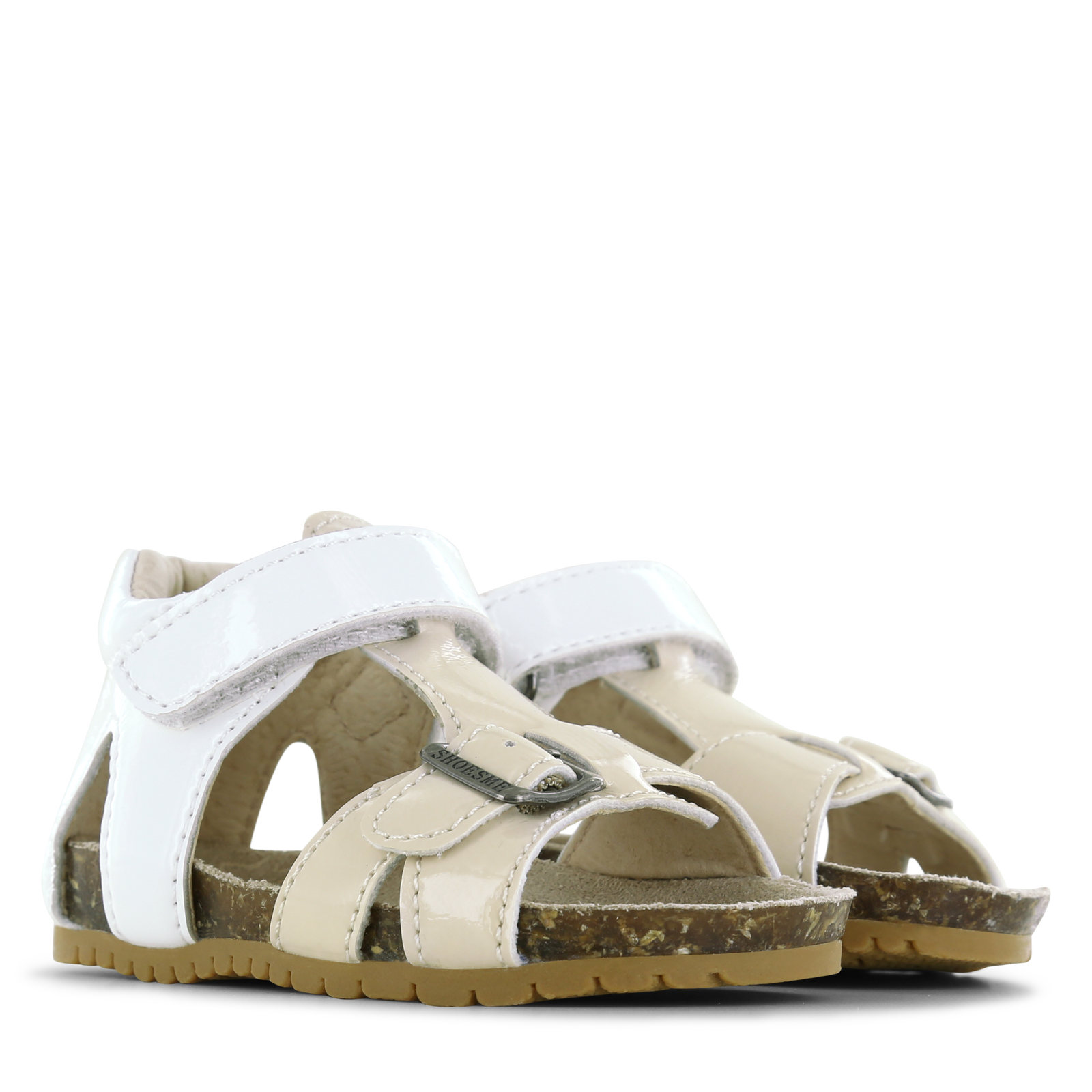 Shoesme shiny wit sandaaltje Microleer | Sale