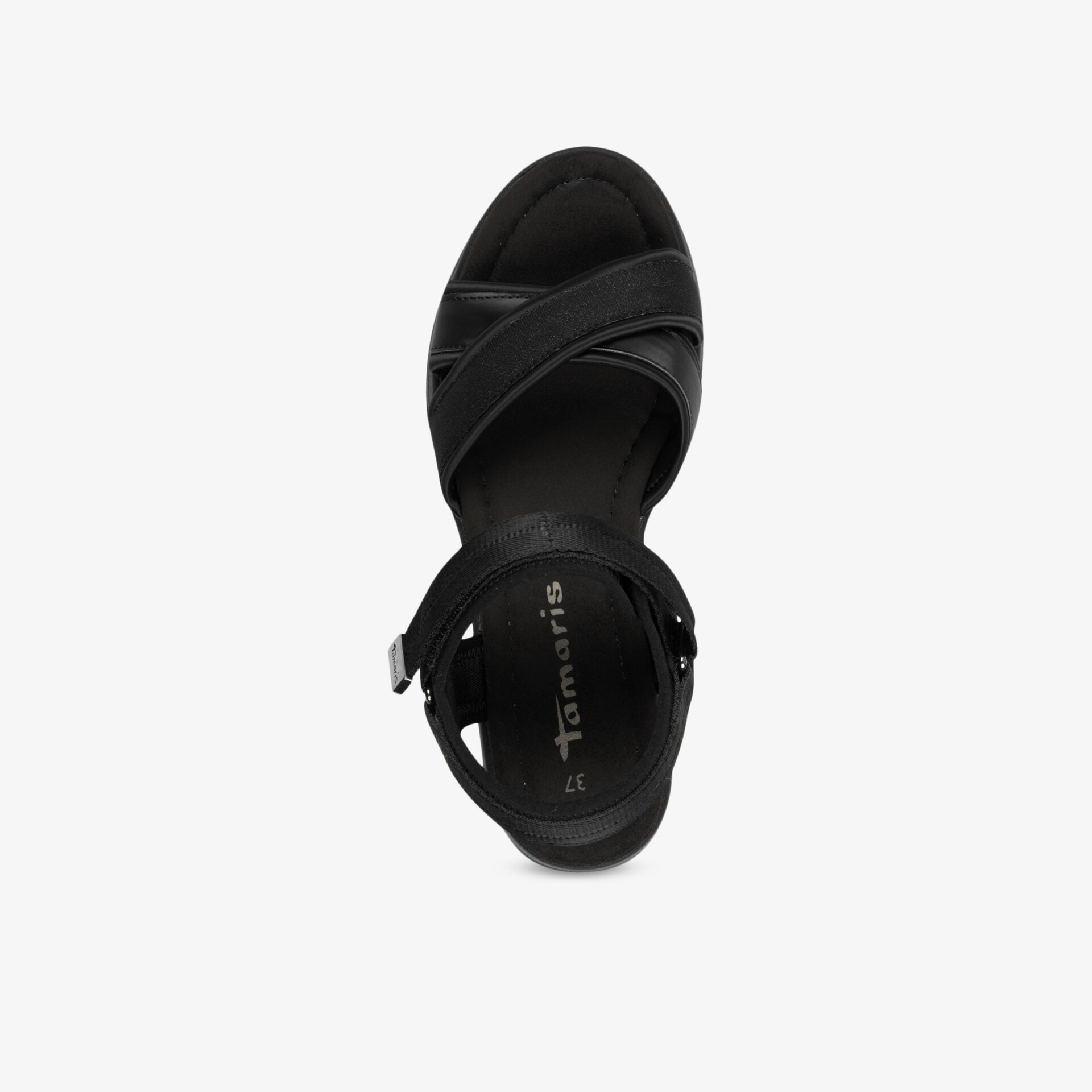 Tamaris Damen Sandalen schwarz