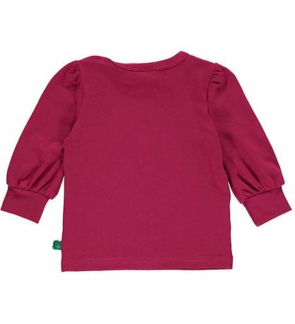 Freds WoRød Bluse - Heart - Plum