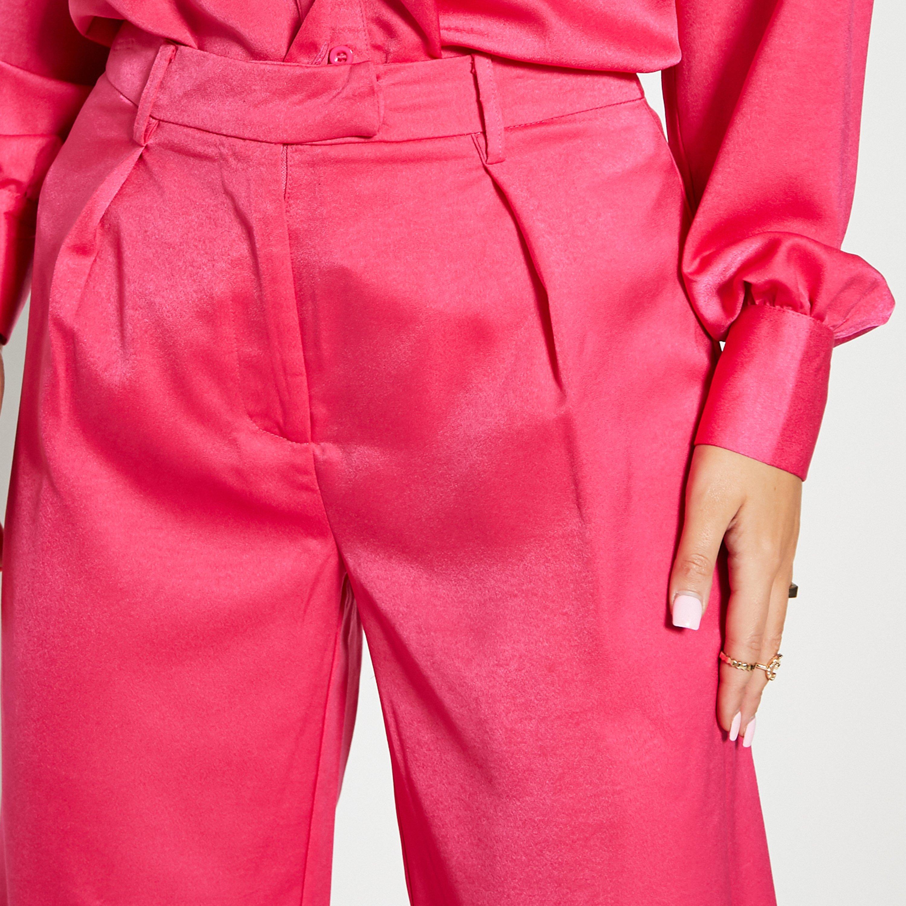I Saw It First ISAWITFIRST Wide Leg Tailored Trousers