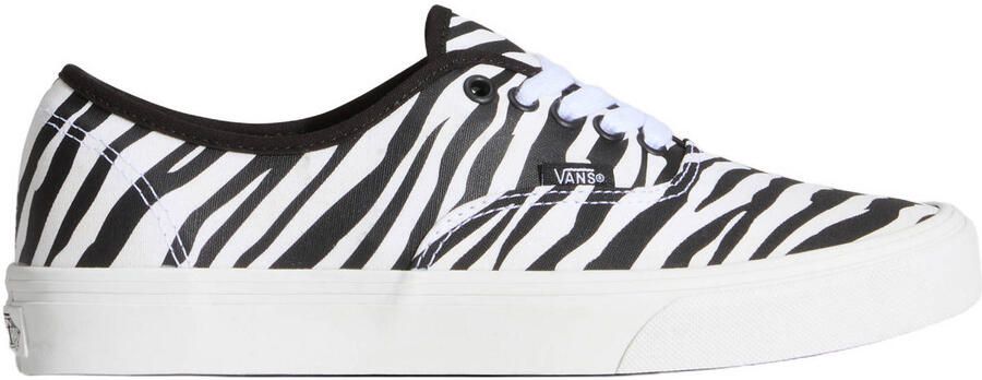 VANS Authentic Animalier sneakers met zebraprint wit zwart