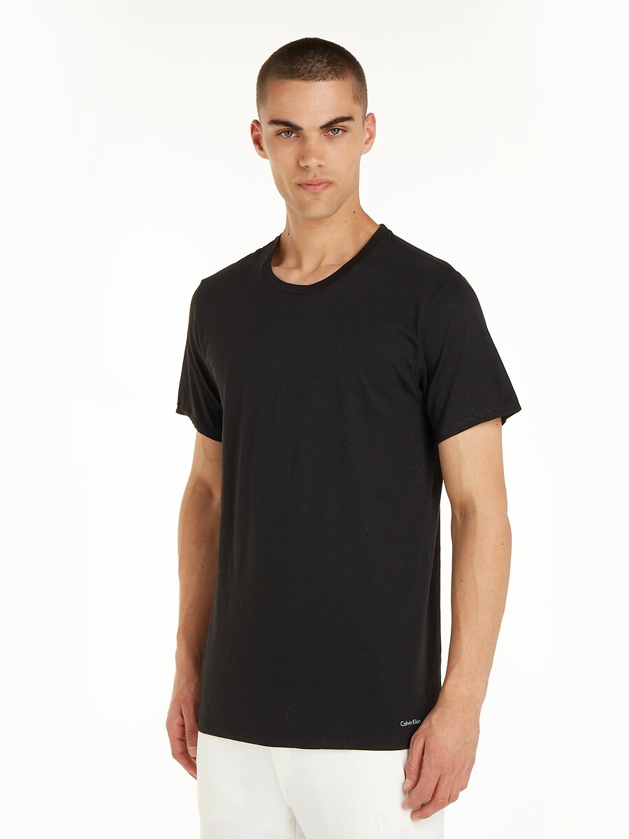 CALVIN KLEIN ROUPA ÍNTIMA<br>Conjunto de 3 camisetas lisas