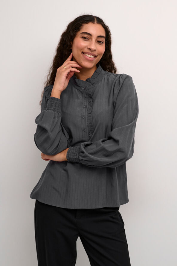 Kaffe KAdorit Blouse Black oyster