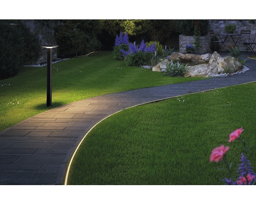 Paulmann Plug & Shine tuinpadverlichting IP44 6.1W 355 lm 3000 K Plaat antraciet 230/24 V