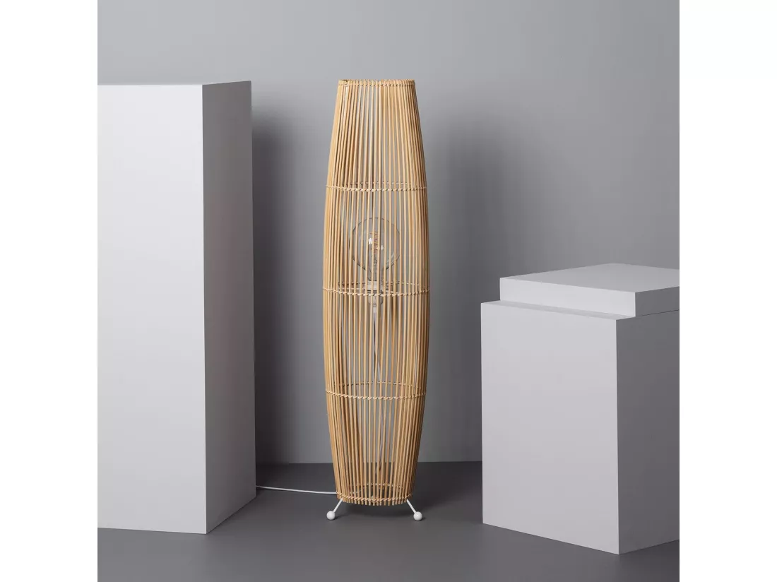 Lampadaire Bambou Komu Naturel