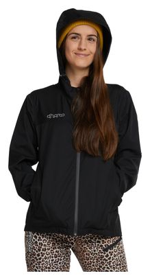 Veste de Pluie Femme Dharco Rain Noir