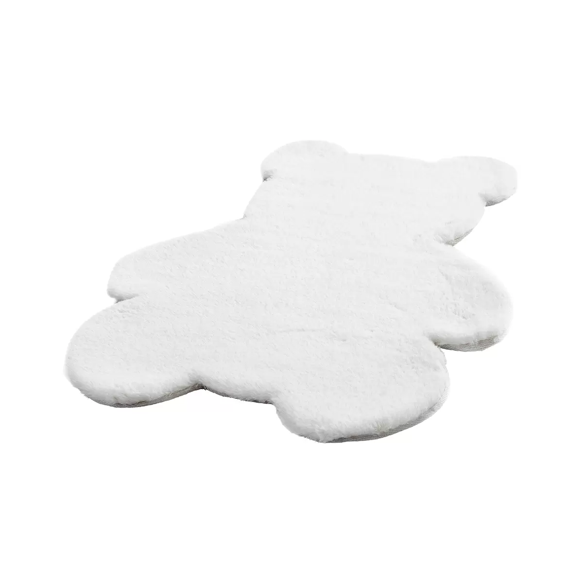 Kinderteppich getuftet Bunny Shape weiss