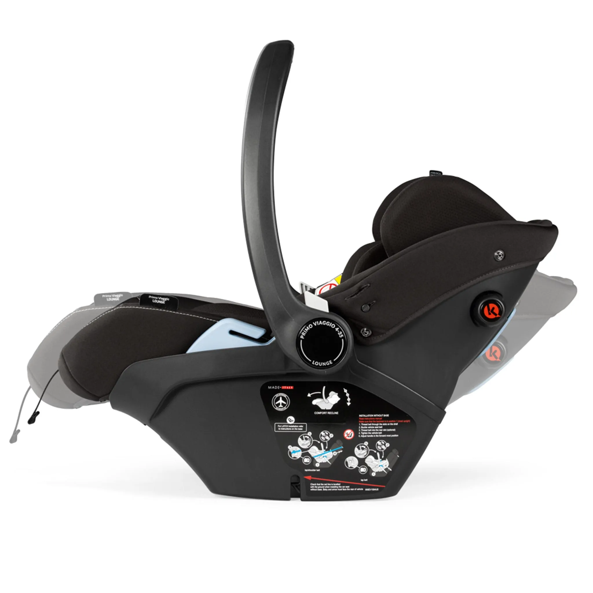 Peg Perego Siège d'Auto Primo Viaggio Lounge 4-35lb - Onyx