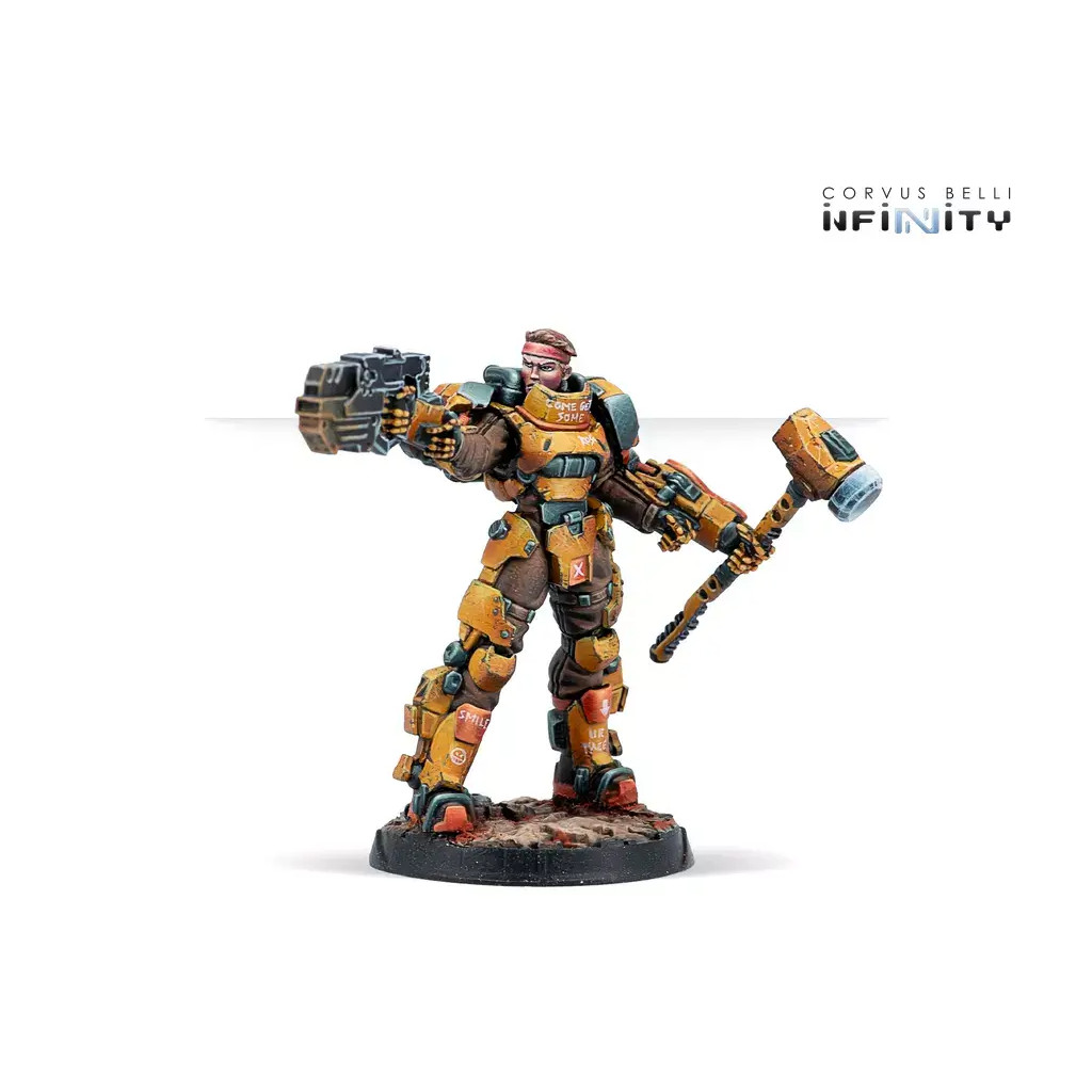 Infinity - NA2 - Diggers, Armed Prospectors (Chain Rifle)