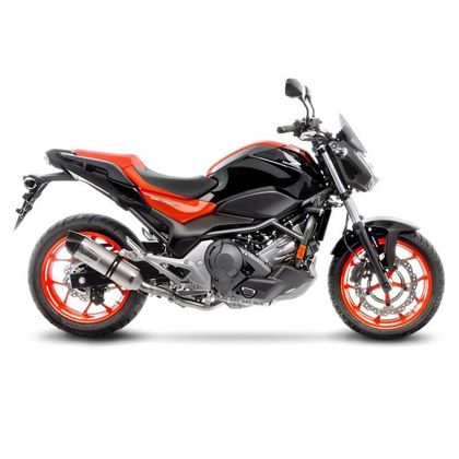 Silencieux Leo Vince LV ONE EMBOUT CARBONE - Gris